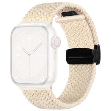 Apple Watch Series 41mm - 40mm - 38mm Universal Nylon klockarmband Magnetiskt armband - Stjärnljus