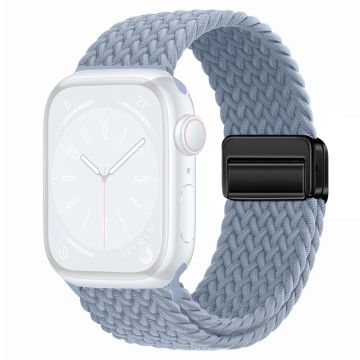 Apple Watch Series 41mm - 40mm - 38mm Universal Nylon klockarmband Magnetiskt armband - Rockcyan