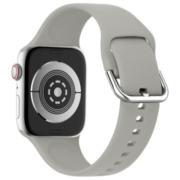 KALEBOL Apple Watch Series 41mm - 40mm - 38mm Universal Silicone Watch Strap - Grey