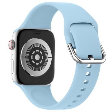 KALEBOL Apple Watch Series 41mm - 40mm - 38mm Universal Silicone Watch Strap - Baby Blue