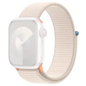 KALEBOL Apple Watch Series 41mm - 40mm - 38mm Universal Nylon Loop Watch Band - Starlight