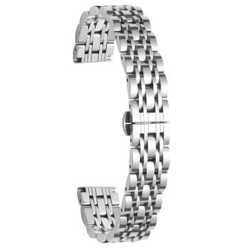 Garmin Lily 2 Klockarmband 7-Beads 14mm rostfritt stål ersättningsarmband - Silver