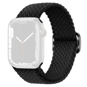 KALEBOL KLB - BZNL - 001 Apple Watch Series 41mm - 40mm - 38mm Nylon klockarmband - Svart