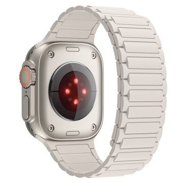 KALEBOL Apple Watch Series 41mm - 40mm - 38mm klockarmband magnetiskt silikonarmband - Stjärnljus