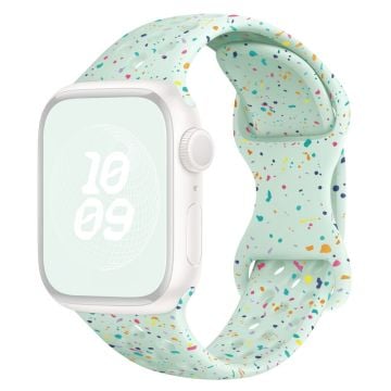 Apple Watch Series 9 8 7 41mm / Series 6 5 4 SE SE (2022) SE (2023) 40mm / Series 3 2 1 38mm Wrist Strap Watch Band - Mint Green