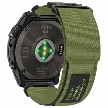 Garmin Fenix 7X / 7X Pro / Tactix 7 Watch Strap 26mm Adjustable Sports Wrist band Quick Release - Army Green