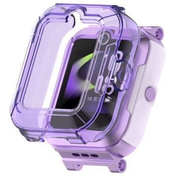 Huawei Children's Watch 5X / 5 / 5 Pro / 5 Vitality Edition Watch Case Flexible Protective Cover - Transparent Purple