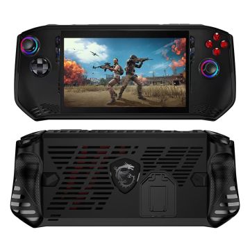 MSI Claw Flexible Case Handheld Game Console Protective Sleeve with Kickstand