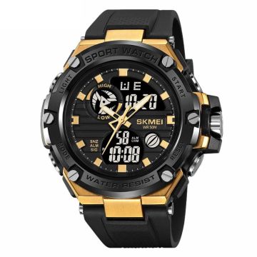 SKMEI 2119 Business - Casual - Outdoor - Sport Watch - Black+Gold