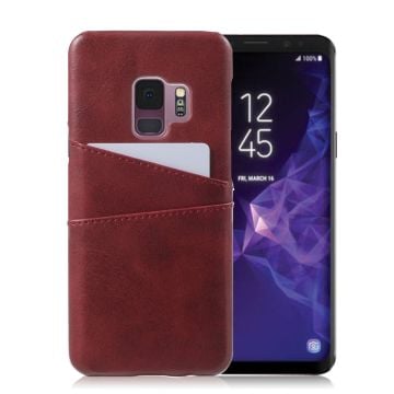 Samsung Galaxy S9 Unikt enfärgat skal - Röd