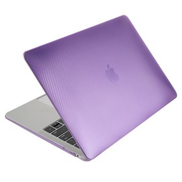 Hölje i kolfiber för MacBook Air 13 Retina (A2179, 2020) / M1 (A2337, 2020) / (A1932, 2018-2019) - Lila