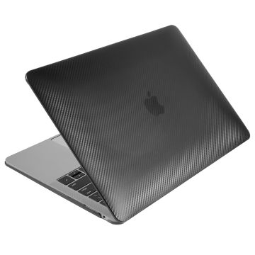 Hölje i kolfiber för MacBook Air 13 Retina (A2179, 2020) / M1 (A2337, 2020) / (A1932, 2018-2019) - Svart