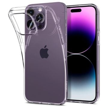 Ultrasmalt transparent fodral för iPhone 15 Pro