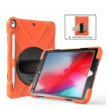 iPad Air (2019) X-Shape roterbart fodral - Orange