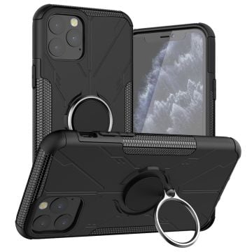 Kickstand cover with magnetic sheet for iPhone 11 Pro Max - Black