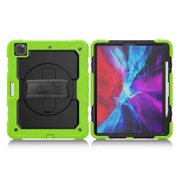 iPad Pro 12.9 inch (2020) / (2018) 360 swivel combo case - Yellow green