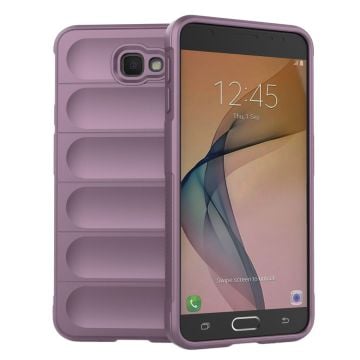 Mjukt greppformat Samsung Galaxy J7 Prime / Samsung Galaxy On7 skal - Lila