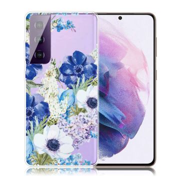 Deco Samsung Galaxy S21 FE skal - Blomma