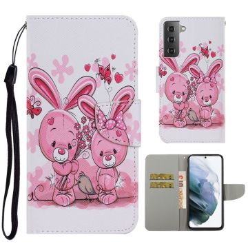 Wonderland Samsung Galaxy S21 FE fodral -Rosa