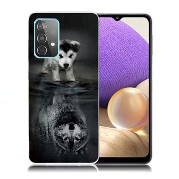 Deco Samsung Galaxy A32 5G skal - Hund / Varg