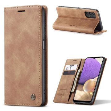 CaseMe vintage Samsung Galaxy A32 5G fodral - Brun