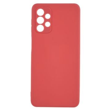 Beveled anti-drop rubberized cover for Samsung Galaxy A32 - Hawthorn Red