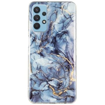 Marmormotiv Samsung Galaxy M32 5G / Samsung Galaxy A32 5G skal - Grå