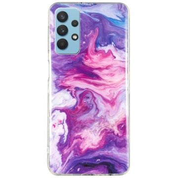 Marmormotiv Samsung Galaxy M32 5G / Samsung Galaxy A32 5G skal - Flerfärgad