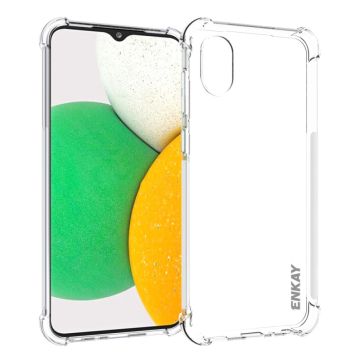 Ultrasmalt transparent fodral för Samsung Galaxy A03 Core