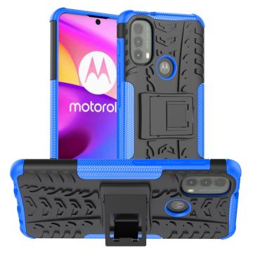 Offroad Motorola Moto E40 skal - Blå