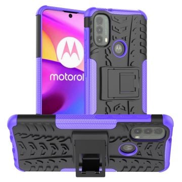 Offroad Motorola Moto E40 skal - Lila