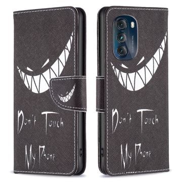 Wonderland Motorola Moto G (2023) Flip Fodral - Don't Touch My Phone