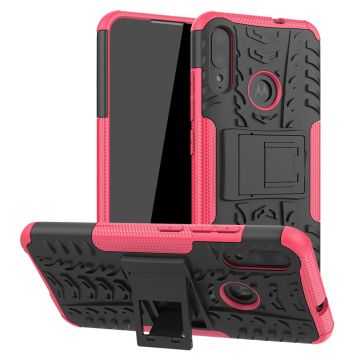 Offroad Motorola Moto E6 Plus skal - Rosa