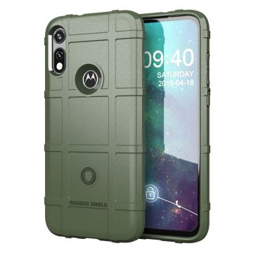 Rugged Shield Motorola Moto E (2020) skal - Grön