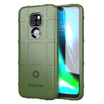 Rugged Shield Motorola Moto E7 Plus / Motorola Moto G9 Play skal - Grön