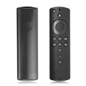 Amazon Fire TV Stick 4K (3:e) / 4K (2:a) enkelt silikonskydd - Svart