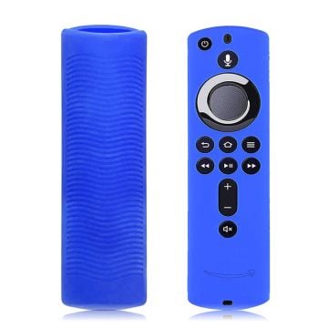 Amazon Fire TV Stick 4K (3:e) / 4K (2:a) enkelt silikonskydd - Blå