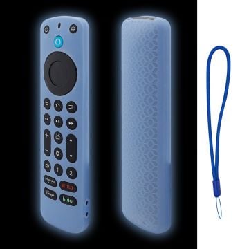 Amazon Alexa Voice Remote Pro silicone cover - Luminous Blue