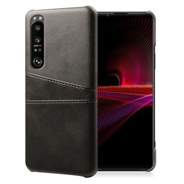 Sony Xperia 1 III skal med korthållare - Svart