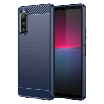 Carbon Flex Sony Xperia 10 V skal - Blå