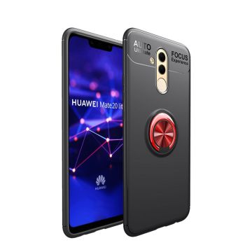 Huawei Mate 20 Lite kickstand protective case - Black / Red