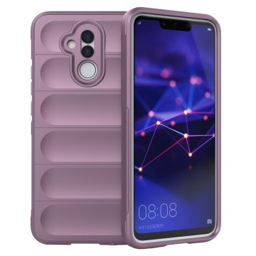 Mjukt greppformat Huawei Mate 20 Lite skal - Lila