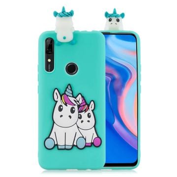 Cute 3D Huawei P Smart Z skal - Flerfärgad