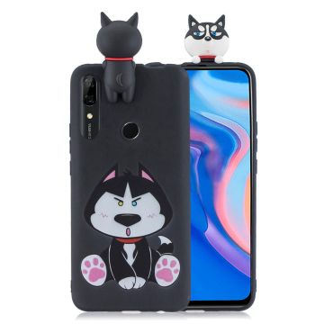 Cute 3D Huawei P Smart Z skal - Svart