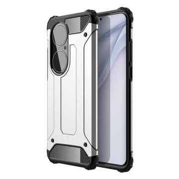 Armour Guard Huawei P50 Pro skal - Silver/Grå