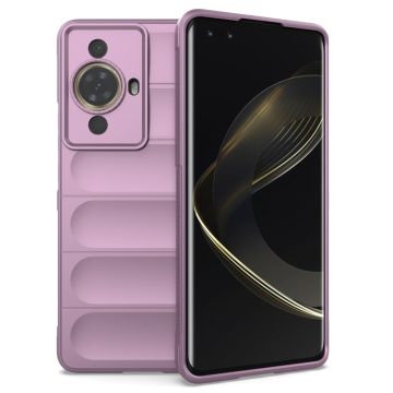 Mjukt greppformat Huawei Nova 11 Pro / Huawei Nova 11 Ultra skal - Lila