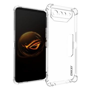 ENKAY genomskinligt droppsäkert fodral för ASUS ROG Phone 7 Ultimate