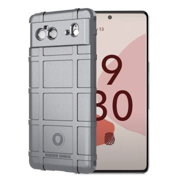 Rugged Shield Google Pixel 6 skal - Silver/Grå