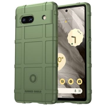 Rugged Shield Fodral Google Pixel 7a - Grön