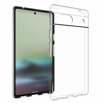 Ultrasmalt transparent fodral för Google Pixel 7a